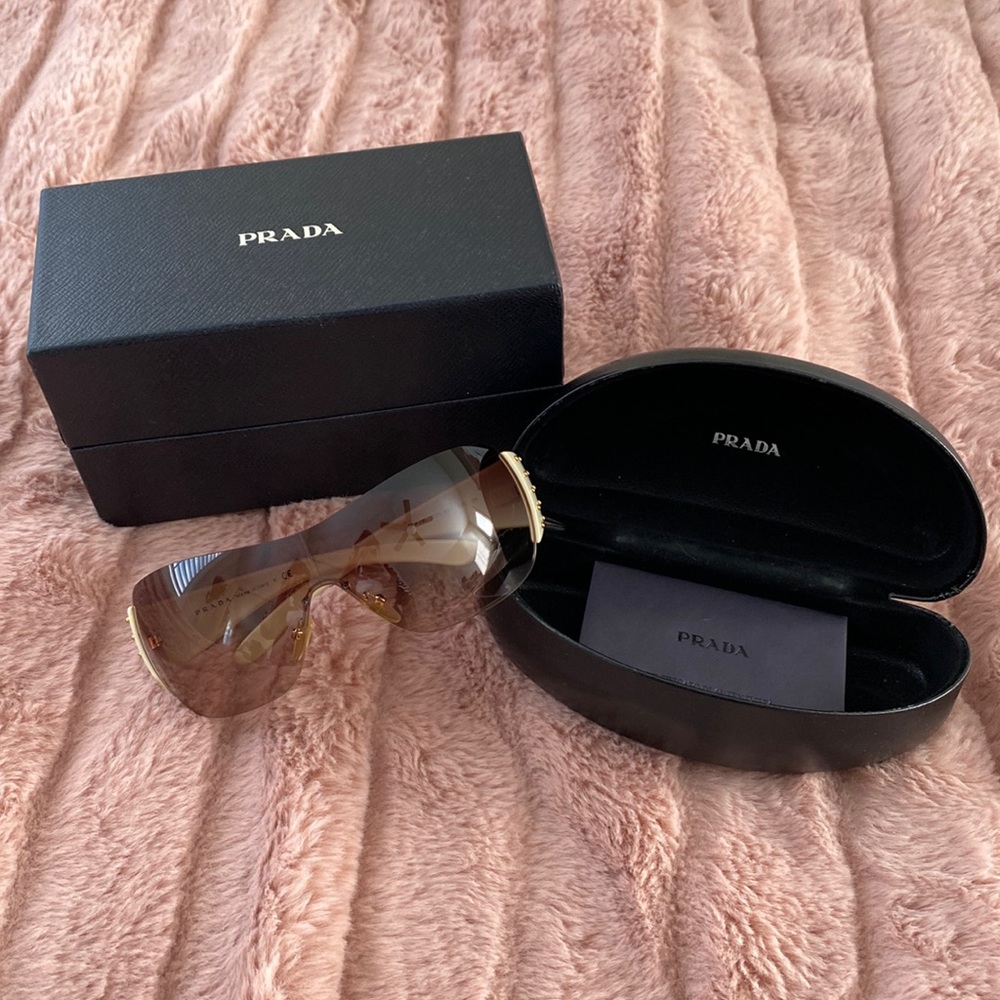 Vintage Prada studded sunglasses